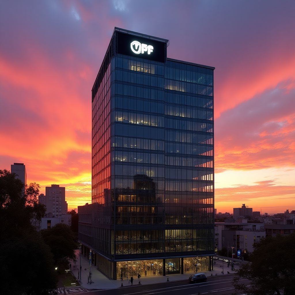 Sede central de YPF en Buenos Aires